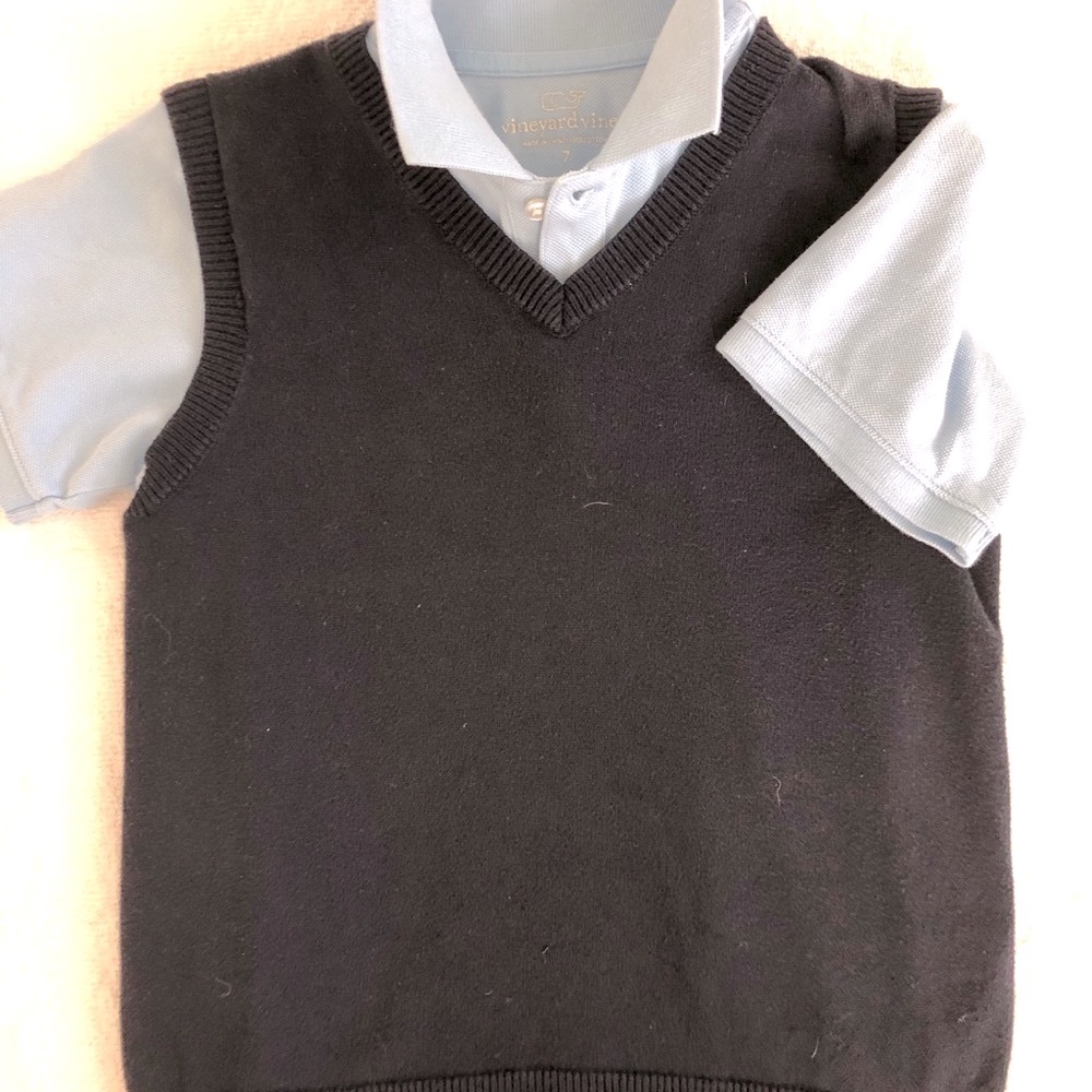 Crewcuts Sweater Vest  - Boys’ 7/8